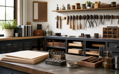 Workshop Order and Supplier Records Before a Craft Business Ownership Transition